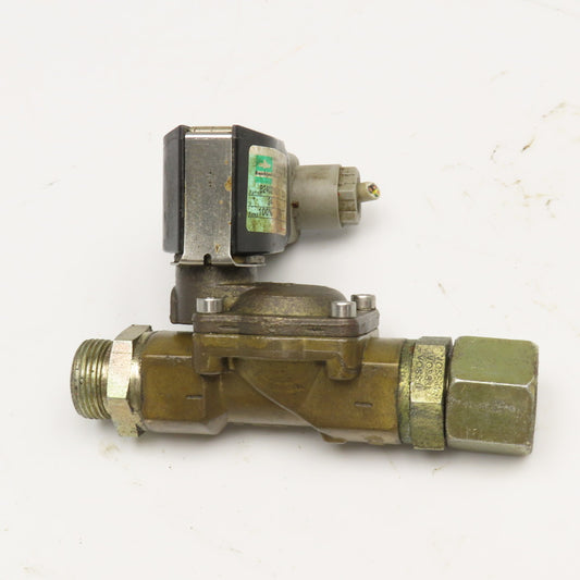 Buschjost 8240214.9101 G1/2" Brass Indirect Acting Solenoid Valve 24VDC Coil