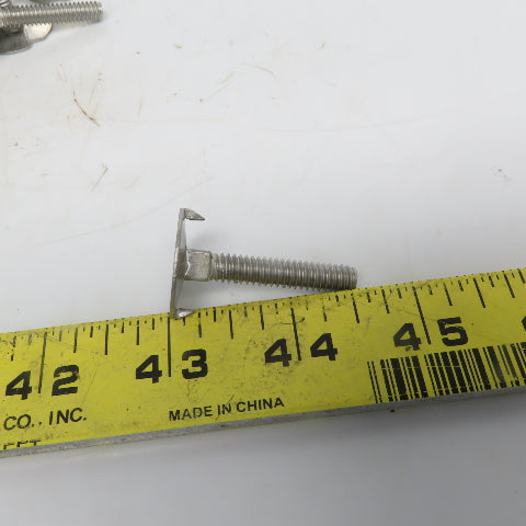 18-8 Stainless Steel Flanged Head Elevator Bolts 1/4-20 x 1-1/2" Lot of 100