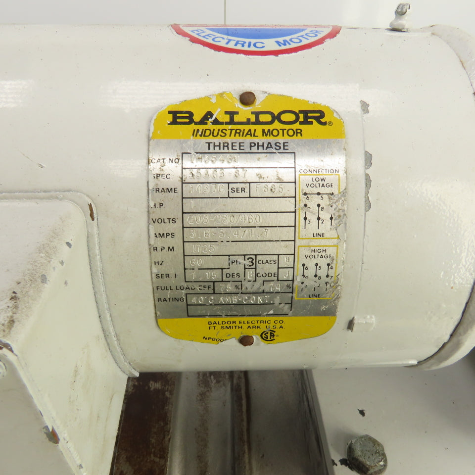 AZO AS-250-I 10" Stainless Horizontal Rotary Airlock Feeder 1HP 230/460V 3PH