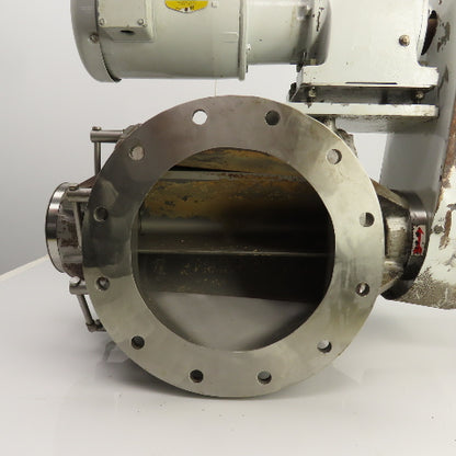 AZO AS-250-I 10" Stainless Horizontal Rotary Airlock Feeder 1HP 230/460V 3PH