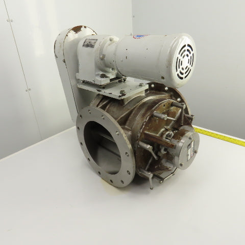AZO AS-250-I 10" Stainless Horizontal Rotary Airlock Feeder 1HP 230/460V 3PH