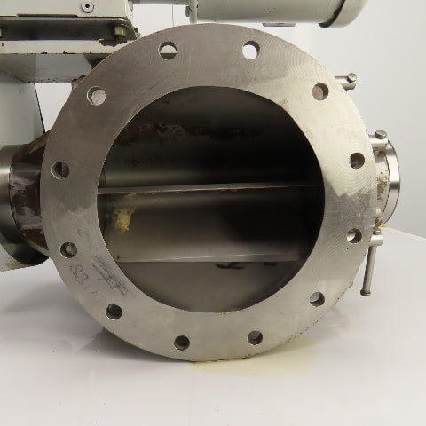 AZO AS-250-I 10" Stainless Horizontal Rotary Airlock Feeder 1HP 230/460V 3PH