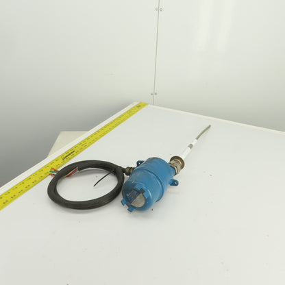 Ztron 285-1-49 Explosion Proof Level Switch 17-1/2" Depth 115V 1PH (Tested)