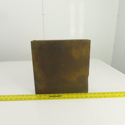 24" x 11-7/8" x 11-3/4" Webbed Steel Angle Plate Set Up Fixture 2-1/2" Thick