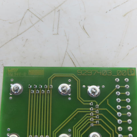 Well 9297403_00 Distribution Circuit Board