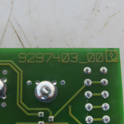 Well 9297403_00 Distribution Circuit Board