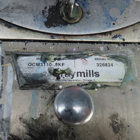 Graymills QCM3110-.5KF Vertical Paint Dispensing Pump Only For 10 Gallon Bucket
