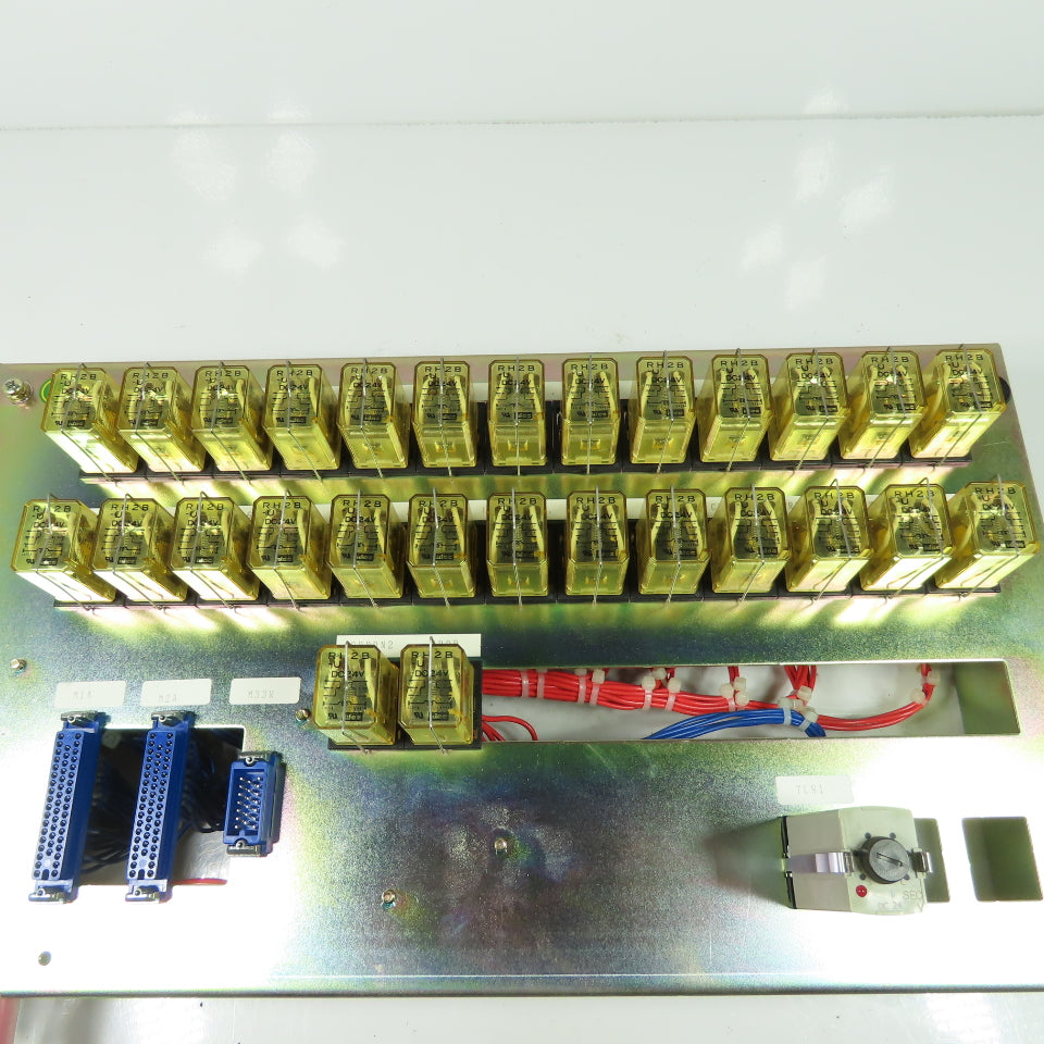 RH2B-U Relay Panel ST5P-2 Removed From Automatic Lathe