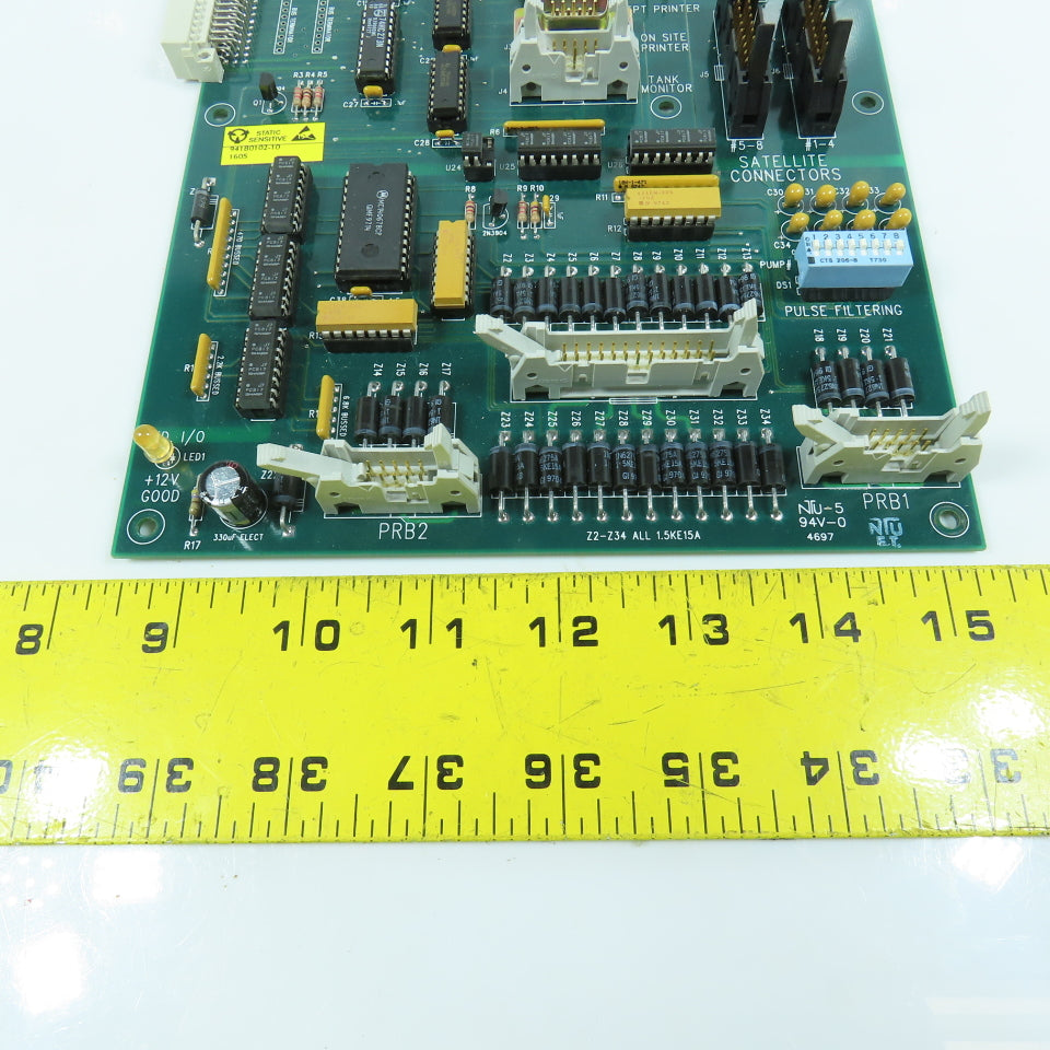 Syn Tech Systems Z2-Z34 ALL 1.5KE15A Satellite I/O Control Board Rev B STS