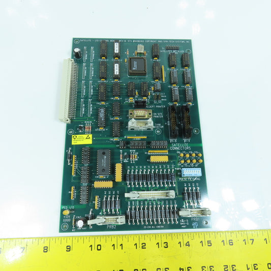 Syn Tech Systems Z2-Z34 ALL 1.5KE15A Satellite I/O Control Board Rev B STS