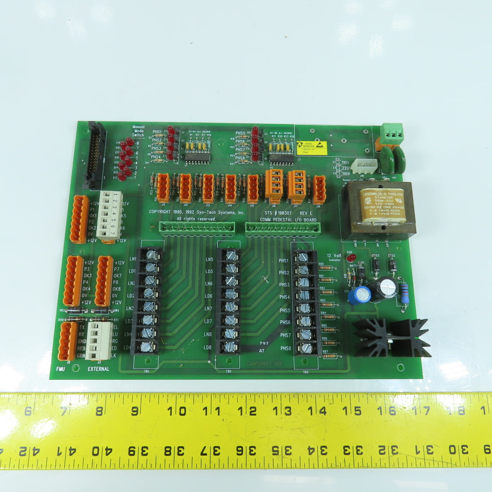 Syn Tech Comm Pedestal I/O Board Rev E