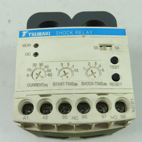 Tsubaki TSBSB60 240VAC/DC Safety Shock Relay 50/60Hz 60A