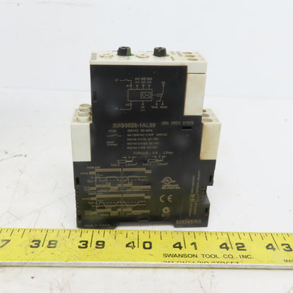 Siemens UG3522-1AL20 Monitoring Relay 3 Pole