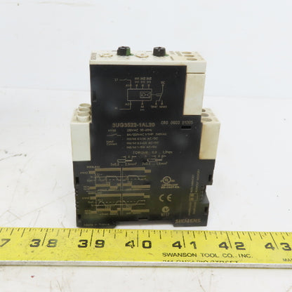 Siemens UG3522-1AL20 Monitoring Relay 3 Pole