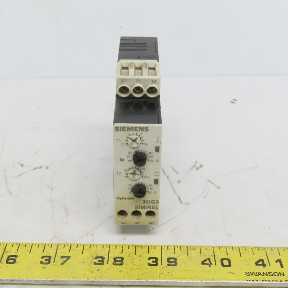 Siemens UG3522-1AL20 Monitoring Relay 3 Pole