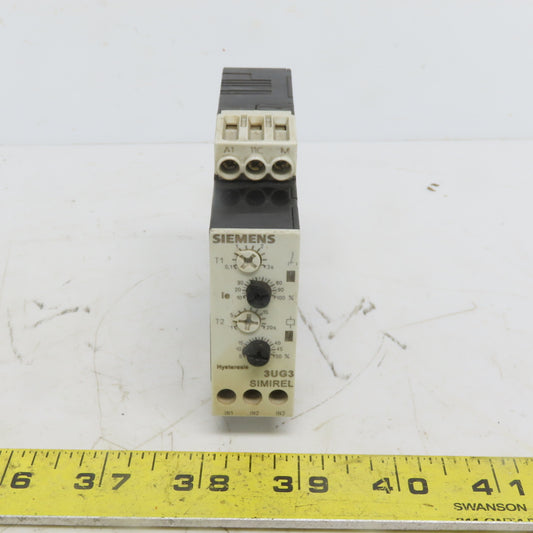 Siemens UG3522-1AL20 Monitoring Relay 3 Pole
