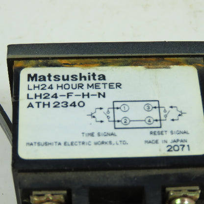 Matsushiti LH24-F-H-N Hour Meter 7 Digit