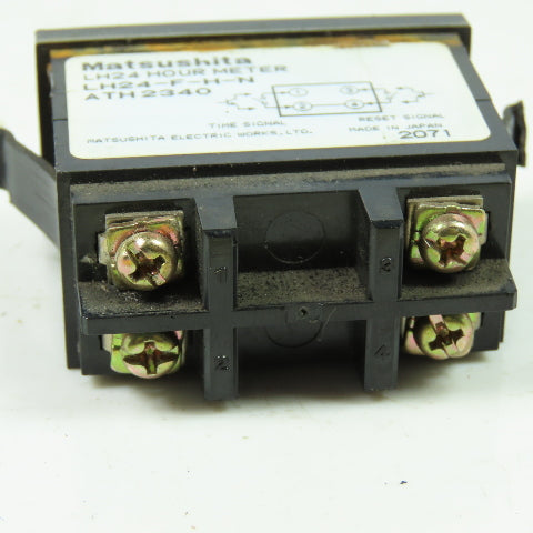 Matsushiti LH24-F-H-N Hour Meter 7 Digit