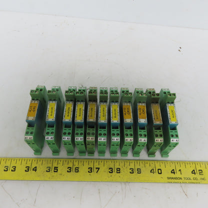 Phoenix V23057-B0006-A401 Relay 24V W/No.2942153 Socket Lot of 11