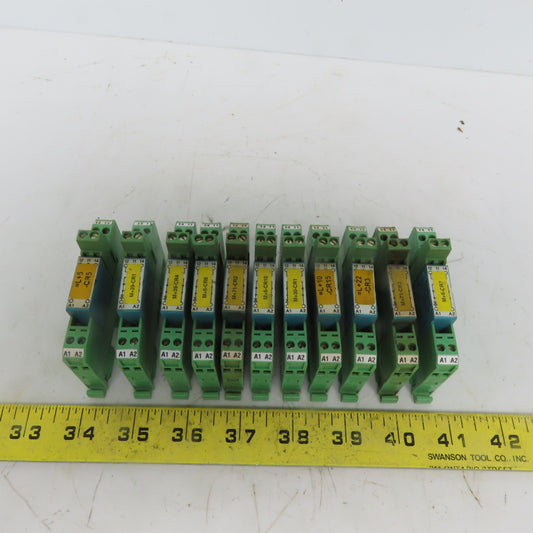 Phoenix V23057-B0006-A401 Relay 24V W/No.2942153 Socket Lot of 11