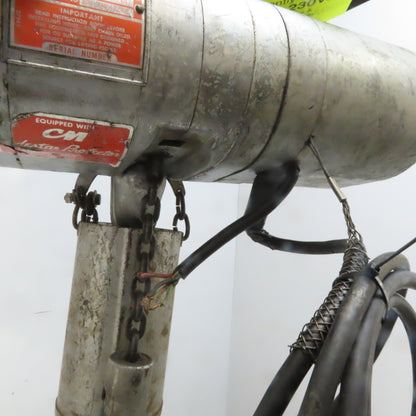 CM Lodestar Model C 1/4 Ton Electric Chain Hoist 10' Lift 32FPM 208-230/460V