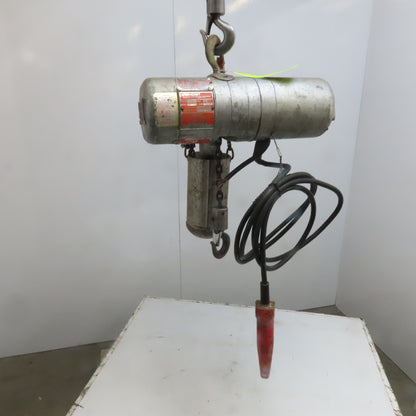 CM Lodestar Model C 1/4 Ton Electric Chain Hoist 10' Lift 32FPM 208-230/460V