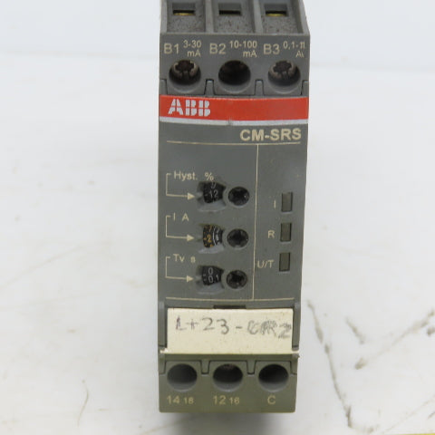 ABB CM-SRS.21S 1SVR730841R1400 over/Under Current Monitoring Relay 220-240V