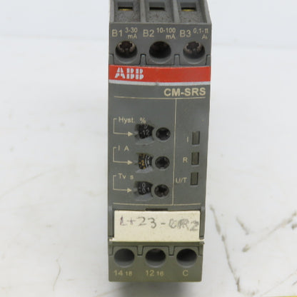 ABB CM-SRS.21S 1SVR730841R1400 over/Under Current Monitoring Relay 220-240V