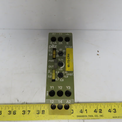 Pllz S1IM 24VDC Im 0.01-15UP Safety Relay