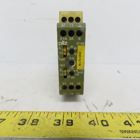 Pllz S1IM 24VDC Im 0.01-15UP Safety Relay