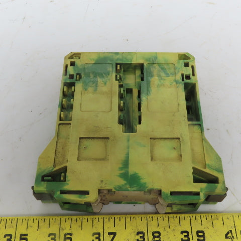 Wago 285-157 2-Conductor Ground Terminal Block AWG 1/0 Solid 2/0 Fine Stranded