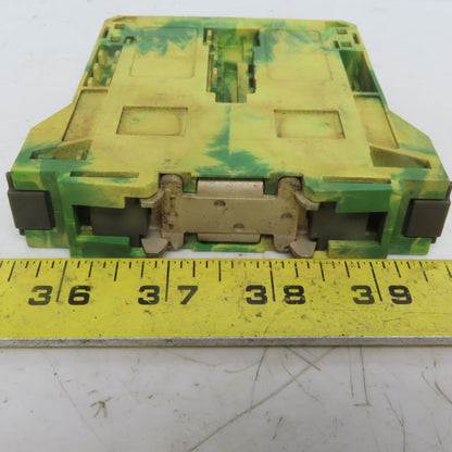Wago 285-157 2-Conductor Ground Terminal Block AWG 1/0 Solid 2/0 Fine Stranded