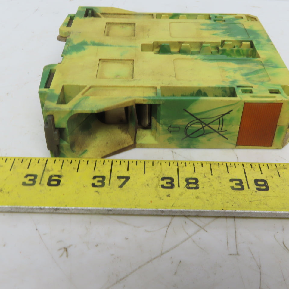 Wago 285-157 2-Conductor Ground Terminal Block AWG 1/0 Solid 2/0 Fine Stranded