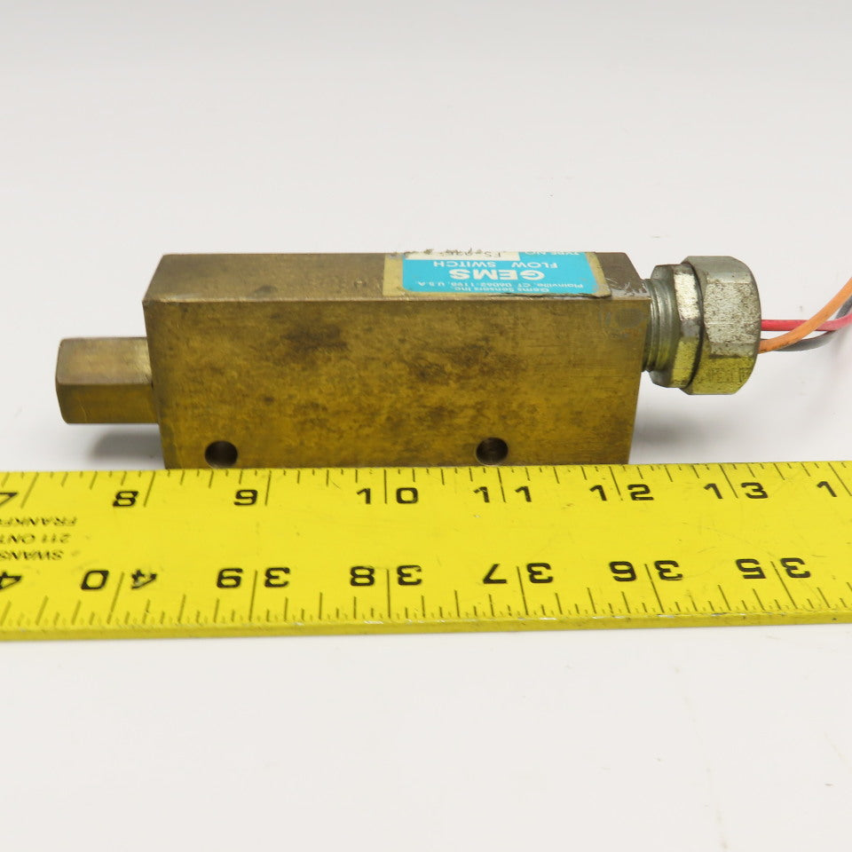 Gems 26915 FS-925 Flow Switch .25 GPM 120/240V 1/4" NPT