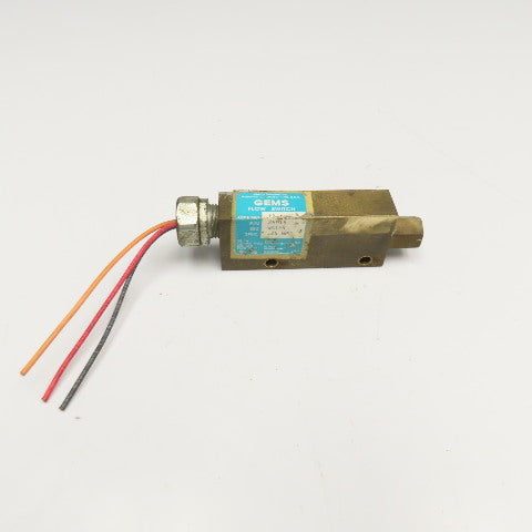 Gems 26915 FS-925 Flow Switch .25 GPM 120/240V 1/4" NPT