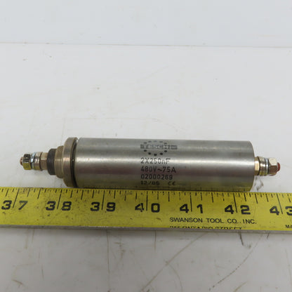 Tesch 020 00269 2X250nf 480V-75A Line Filter