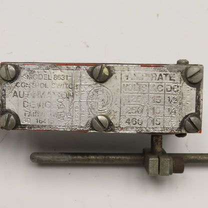 Automation Devices Model 8631 125-250/480V Flow Control Switch