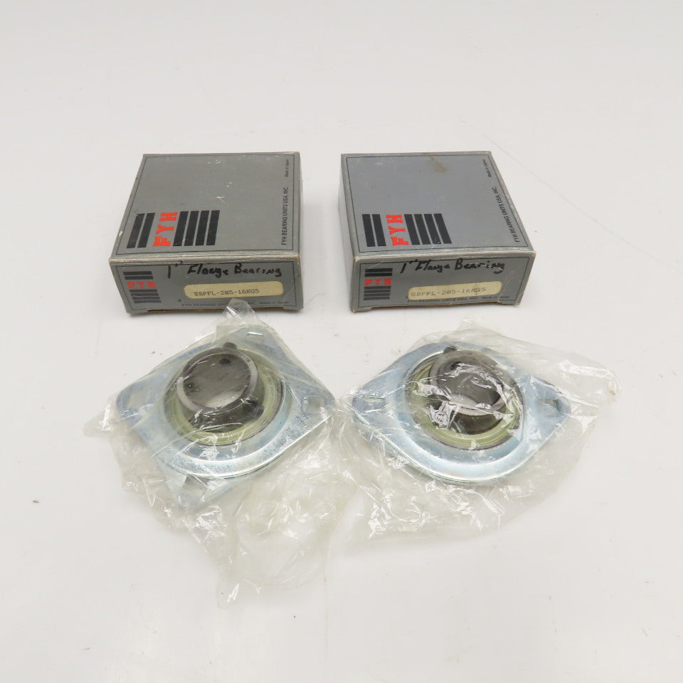 FYH SBPFL-205-16KG5 1" Flange Mount Bearing NOS Lot Of 2