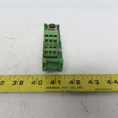 Phoenix Contact 2301558 FLKM-M12/B/5P/4A/SO106 Interface Module Lot of 2