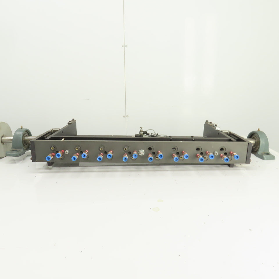 Festo 24" Single Section Robotic Pneumatic Vacuum Pick And Place Arm Fixture