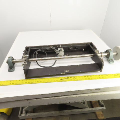 Festo 24" Single Section Robotic Pneumatic Vacuum Pick And Place Arm Fixture