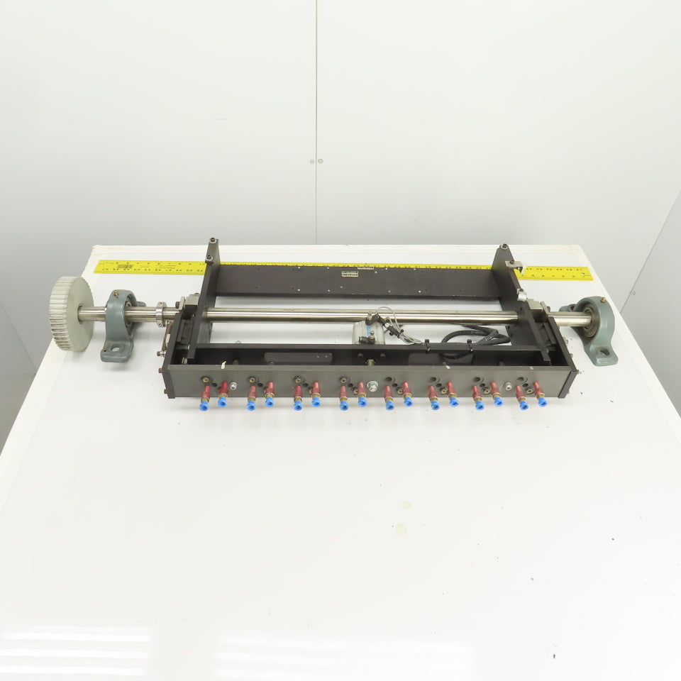 Festo 24" Single Section Robotic Pneumatic Vacuum Pick And Place Arm Fixture