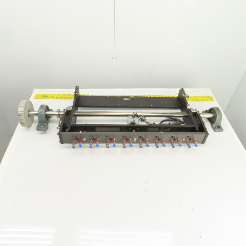 Festo 24" Single Section Robotic Pneumatic Vacuum Pick And Place Arm Fixture