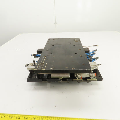 Festo 2-Section 10" x 2" Pneumatic Vacuum Robotic Pick And Place Arm Fixture
