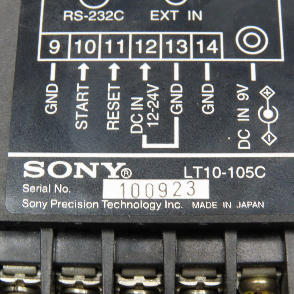 Sony LT10-105C Single Axis Gauge Counter 12-24VDC