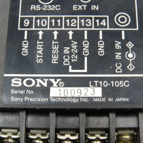 Sony LT10-105C Single Axis Gauge Counter 12-24VDC