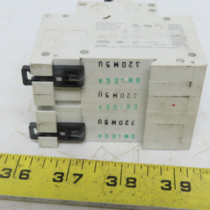 Eaton FAZ-D32/3 Miniature Circuit Breaker Toggle D Curve 3P 32A 277-480V