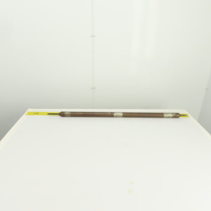 34" W x 1.485" OD Steel Gravity Conveyor Roller 0.435" Shaft 34-7/8" BF