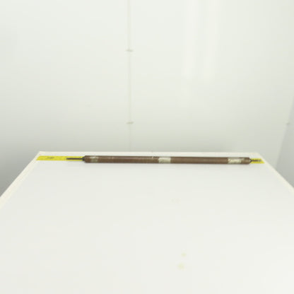 34" W x 1.485" OD Steel Gravity Conveyor Roller 0.435" Shaft 34-7/8" BF