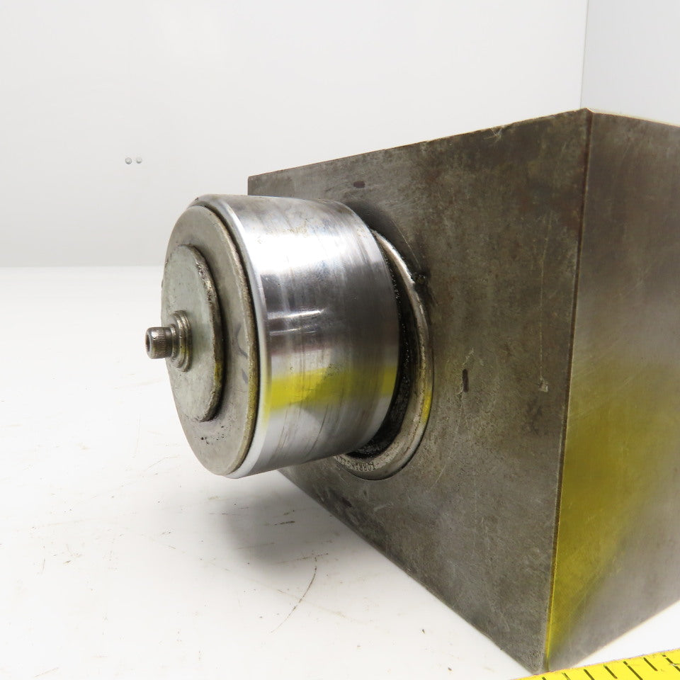 Block Mount Eccentric Roller Cam 3/4" Roller Approx 2-1/2" Orbit 3/4" Shaft